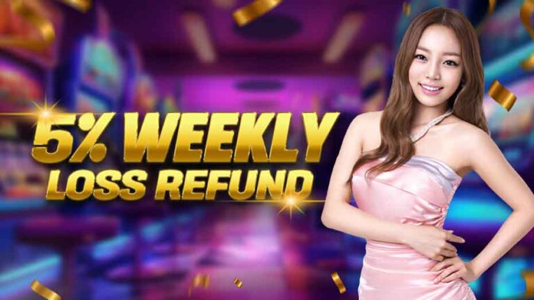 Discover the Game-Changer | 5% Weekly Loss Refund
